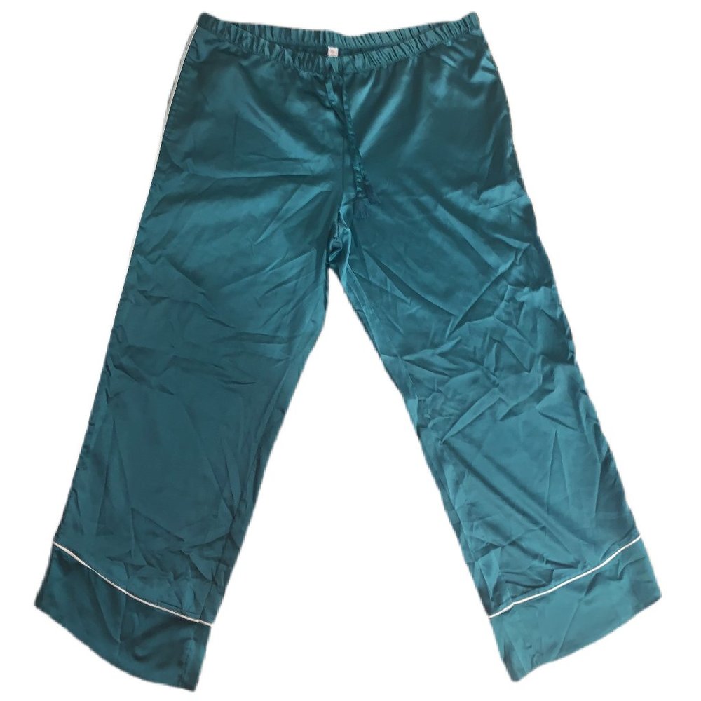 Royal blue silky pants